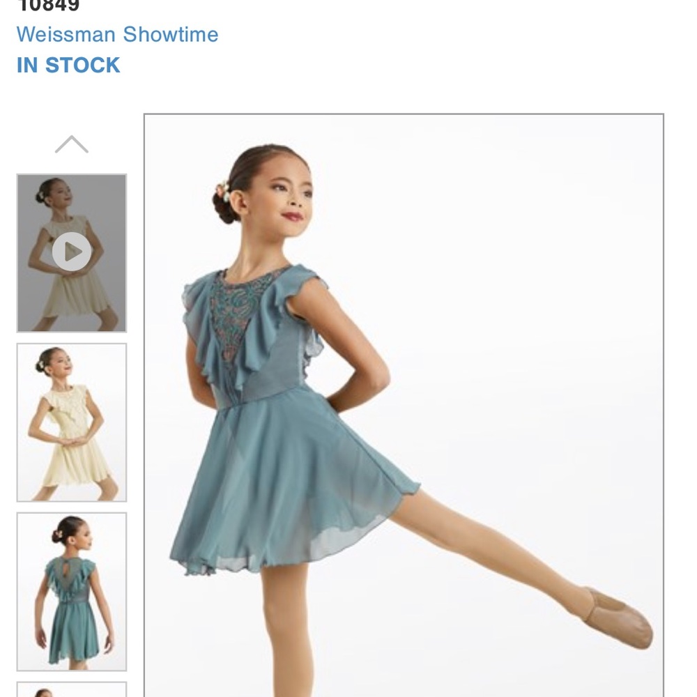 Weissman adult large lyrical dress